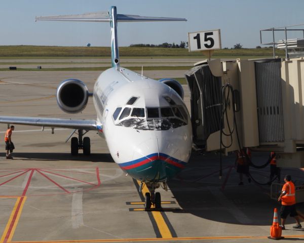 Boeing 717-200 (N935AT) - Just arrived from Atlanta a href=KATLlink/a and will be departing as TRS409 on Thursday September 30th, 2010.