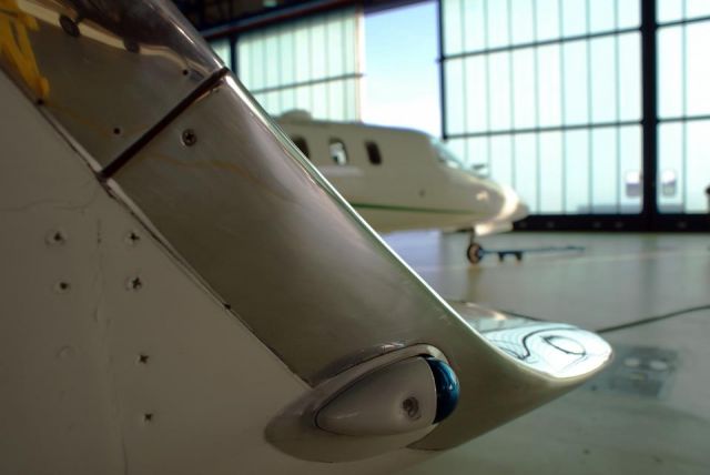 Dassault Falcon 2000 (N258) - Getting close and personal with the Learjet 45 of the Irish Air Corps