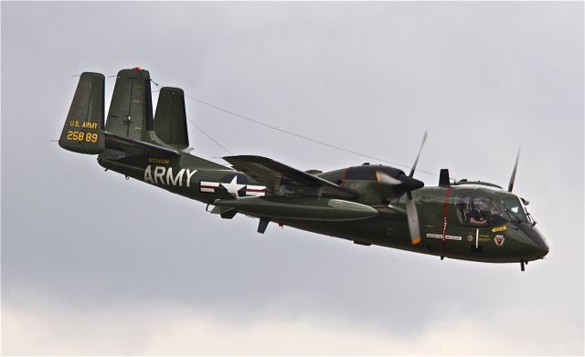 N134GM — - ALLIANCE,FORT WORTH AIR SHOW,2009,  OV-1,MOHAWK.