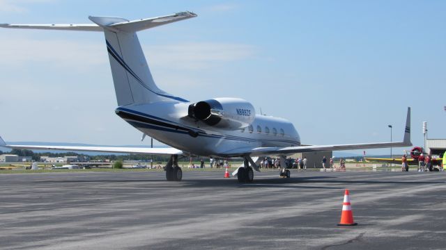 Gulfstream Aerospace Gulfstream IV (N888ZF) - Aviation Awareness Day 2015. 