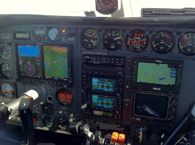 Cessna 340 (N200GC) - In Route to KFAY