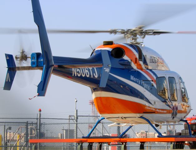 Bell 429 GlobalRanger (N506TJ) - Mercyflight 6 getting ready for departure 