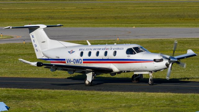 Pilatus PC-12 (VH-OWD)