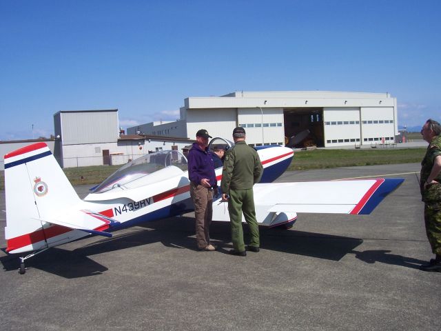 Experimental 100kts-200kts (N439RV) - Celebration of 100 years of powered flight in Canada  CFB Comox British Columbia