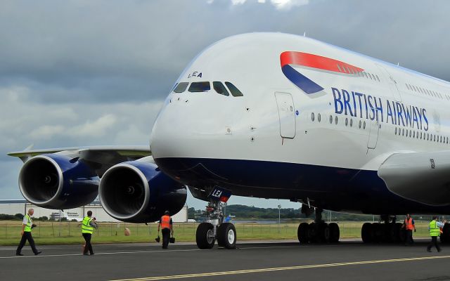 Airbus A380-800 (G-LXEA) - 30/7/13