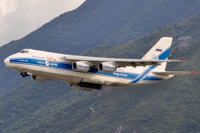 Antonov An-12 (RA-82043) - The aircraft type should be An-124