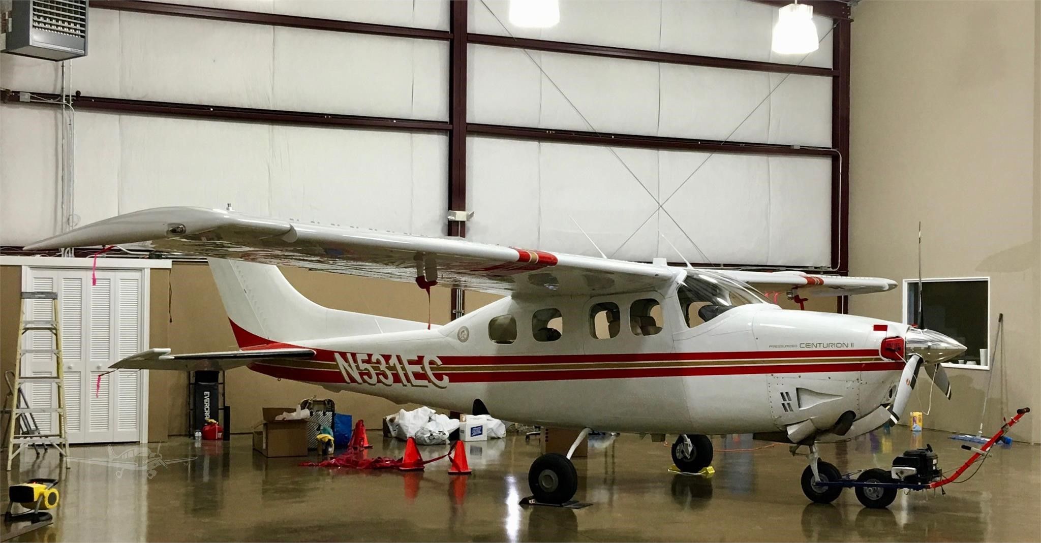 Cessna P210 Pressurized Centurion (N531EC) - When i first saw her.