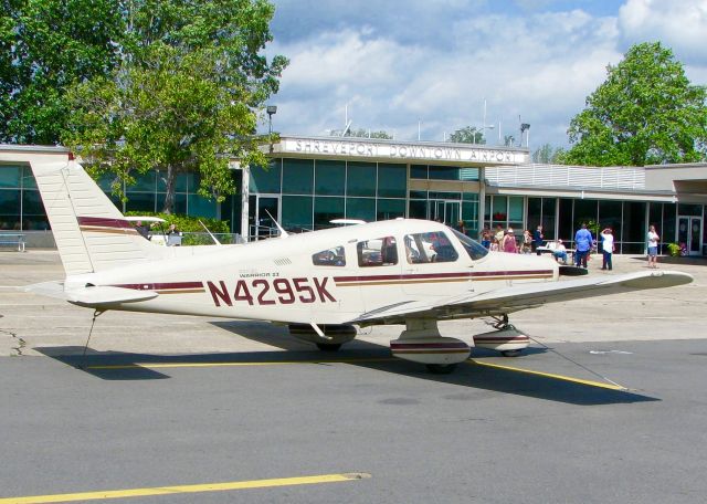 Piper Cherokee (N4295K) - At Downtown Shreveport.