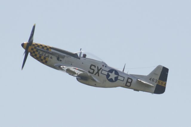 North American P-51 Mustang (N51EA) - North American P-51D Mustang Double Trouble Two at Warbirds over the Beach in Virginia Beach, VA on Saturday, 16 May 2015.