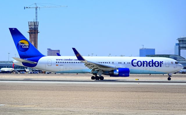 BOEING 767-300 (D-ABUD) - Condor (Thomas Cook) Boeing 767-330/ER D-ABUD (cn 26983/471)  Las Vegas - McCarran International (LAS / KLAS) USA - Nevada, June 21, 2012 Photo: Tomás Del Coro