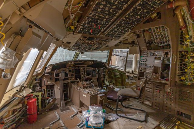 BOEING 767-300 — - Former Boeing 767-300 of AAL undergoing conversion from passenger to Freighter in IAI