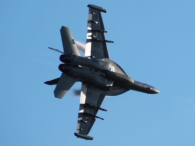 McDonnell Douglas FA-18 Hornet — - EA-18G Growler from the VAQ-129 Electronic Attack Squadron, based at Whidbey Island Naval Air Station, Oak Harbor, Washington. Picture was taken late in the day as the sun was low in the western sky allowing for some interesting shadows. 06.30.23, Tyler, Texas. Best viewed in full.