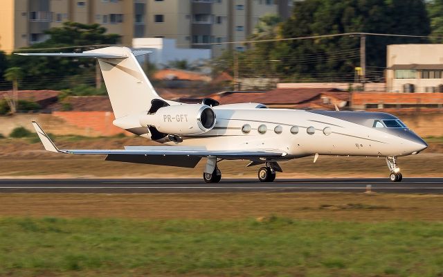 Gulfstream Aerospace Gulfstream IV (PR-GFT) - O Gulfstream G450 de matrícula PR-GFT pousou no Aeroporto de Teresina na tarde de sexta-feira, 23 de agosto de 2024 vindo de Salvador, Bahia.