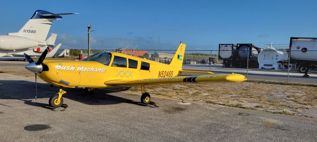 Piper Saratoga (N5246S) - Found on the ramp at Marsh Harbor