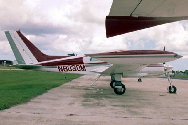 Cessna 310 (N8030M) - Seen here on 28-Sep-03.