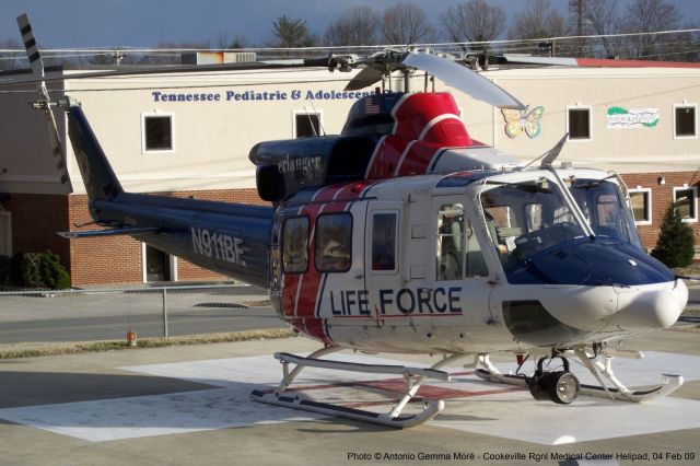 Bell 412 (N911BE) - 04 Feb 2009