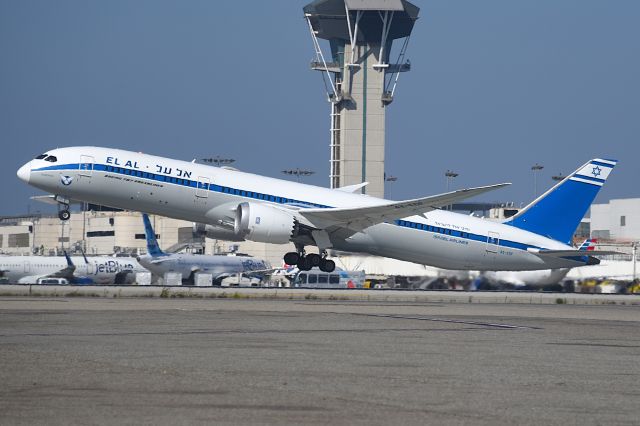 Boeing 787-9 Dreamliner (4X-EDF) - 10-13-24. Retro baby!