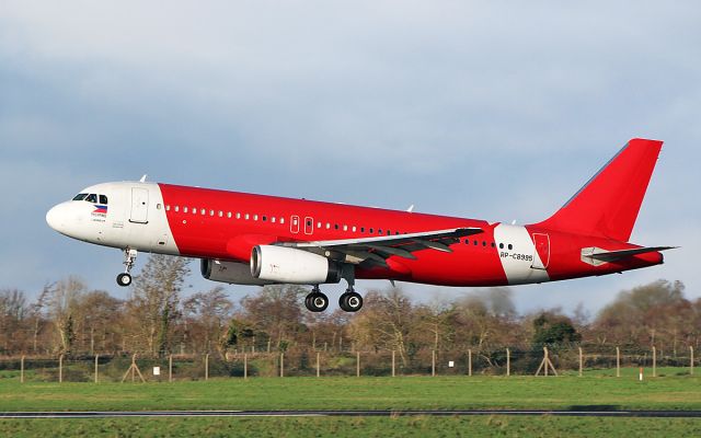 Airbus A320 (RP-C8995) - ex-air asia a320-232 rp-c8995 landing at shannon before going to kemble for scrap 18/1/19.