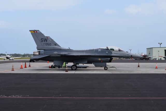 Lockheed F-16 Fighting Falcon (AFR1050) - MSN CC 228 As seen at Vero Beach Airshow 21APR18 after Heritage Flight