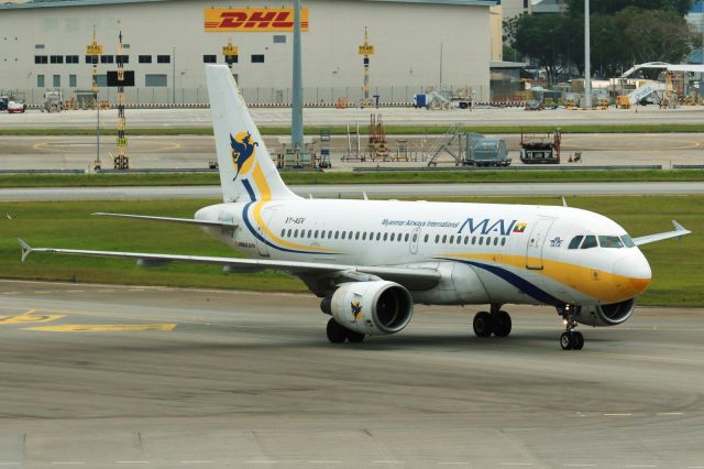 Airbus A319 (XY-AGV)