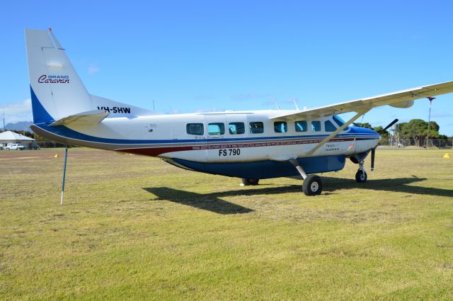Cessna Caravan (VH-SHW) - Ex Dick Smith Caravan at Flinders Island, Mar 2021