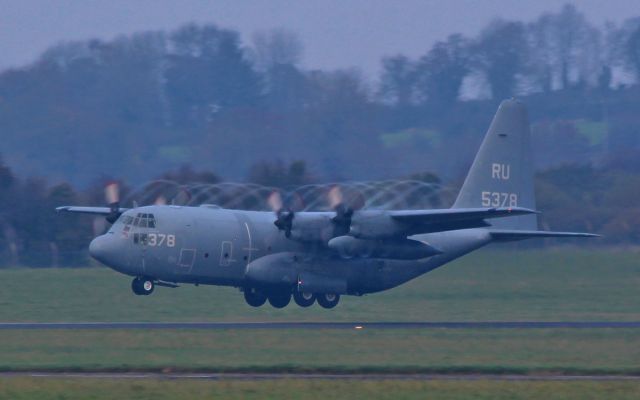 Lockheed C-130 Hercules (16-5378) - usn c-130t 165378 dep shannon 4/11/15.