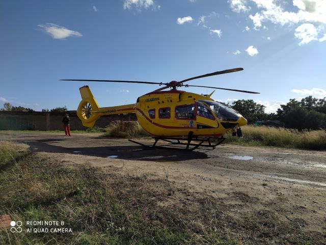 N20011 — - EliAmbulance of Cagliari, landed in Quartu Sant' Elena 28/04/2020