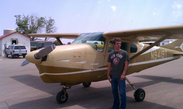 Cessna Centurion (N9419T) - I picked this plane up in Tahoka, TX on a "ferry permit" and spent a year refurbishing it.