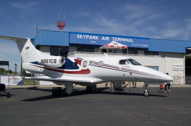 Embraer Phenom 100 (N861CB) - CB Aviations sky share phenom 100. 