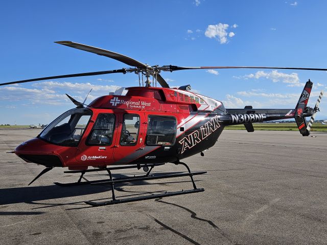 N308NE — - Air Link's new Bell 407GXI