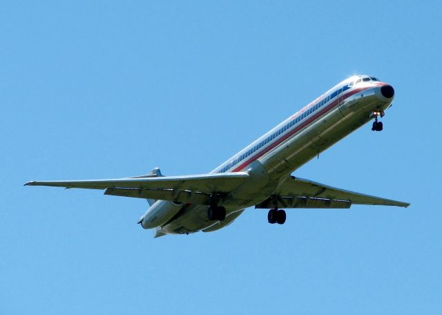 McDonnell Douglas MD-82 (N579AA) - At DFW. 