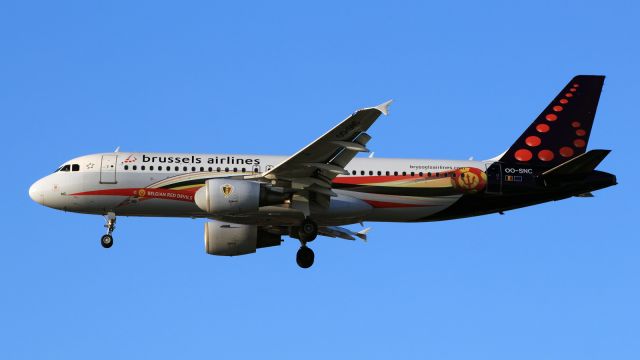 Airbus A320 (OO-SNC) - Belgian Red Devils