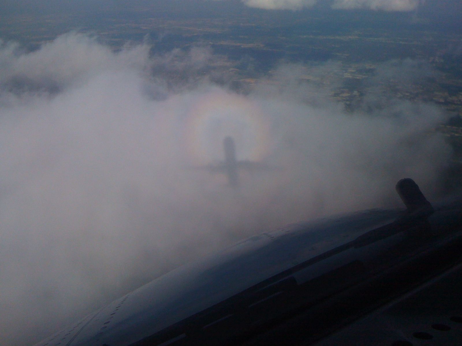 BOEING 757-300 — - Pilots Halo on descent into Houston (KIAH)