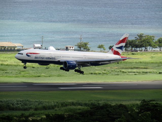 Boeing 777-200 (G-VIIU)