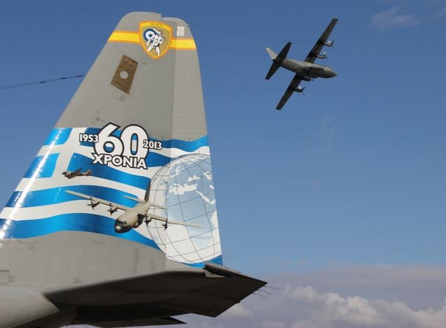 Lockheed C-130 Hercules (N745) - 60th anniversary of 356 Tactical Transport Squadronbr /Hellenic Air Forcebr /19/12/2013