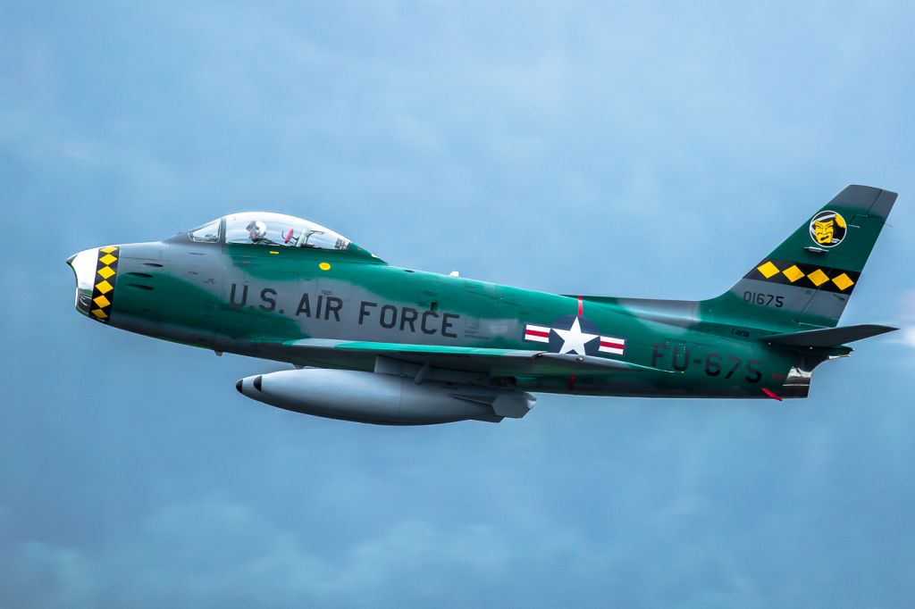 North American F-86 Sabre (FZA675) - AIRPOWER 2019