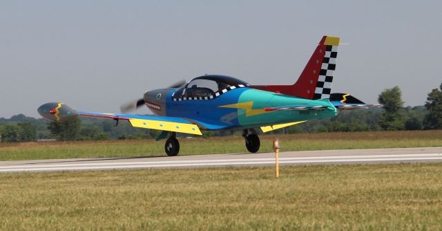 SIAI-MARCHETTI Warrior (N95FD) - Landing RWY 27 in June of 2020