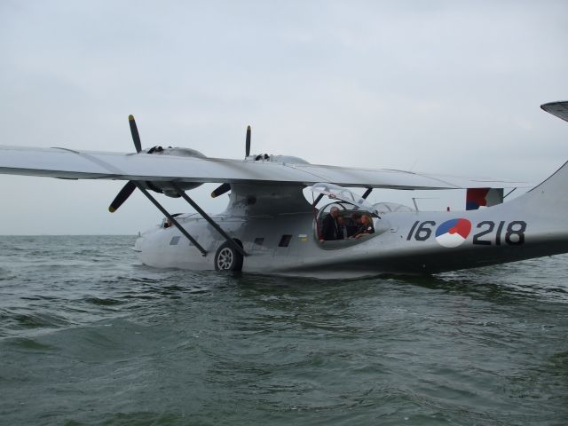 PH-PBY — - Catalina landed on the IJselmeer near Muiden, Netherlands