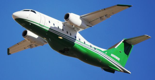 Fairchild Dornier 328JET (N259DS) - Departing runway 25.