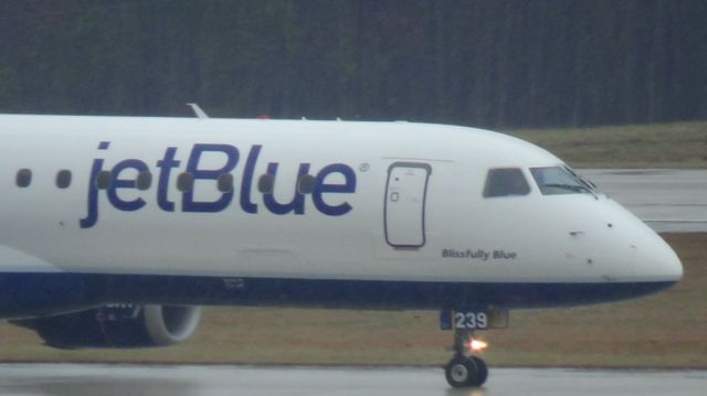 — — - "Blissfully Blue" taxis out to runway 23R.  Taken March 19, 2015.