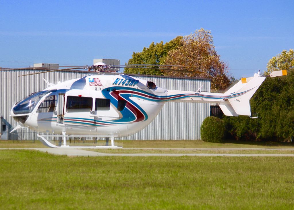 KAWASAKI EC-145 (N145RP) - At Metro Aviation. EC-145