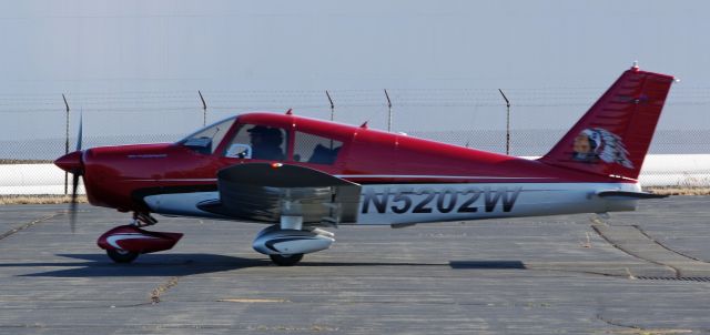 Piper Cherokee (N5202W) - LINDEN AIRPORT-LINDEN, NEW JERSEY, USA-MARCH 06, 2023: Seen by RF at approximately 1524 hrs, just prior to takeoff, was this single engine Piper Cherokee.