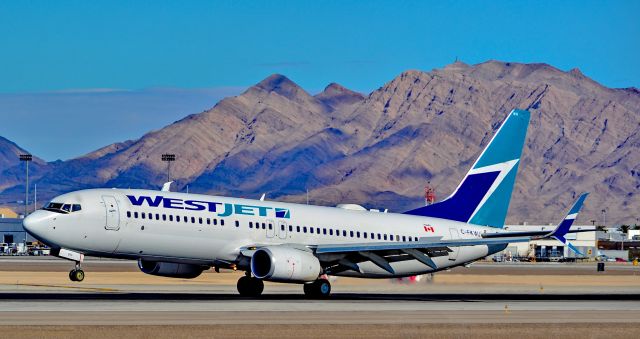 Boeing 737-800 (C-FKWJ) - C-FKWJ WestJet 2010 Boeing 737-8CT - cn 36435 / 3469 - Las Vegas - McCarran International Airport (LAS / KLAS)br /USA - Nevada December 2, 2016br /Photo: Tomás Del Coro