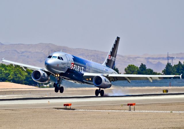 Airbus A319 (N514NK) - Spirit Airlines Airbus A319-132 N514NK (cn 2679) "Spirit of the Cayman Islands"  - Las Vegas - McCarran International (LAS / KLAS) USA - Nevada, May 25, 2012 Photo: Tomás Del Coro