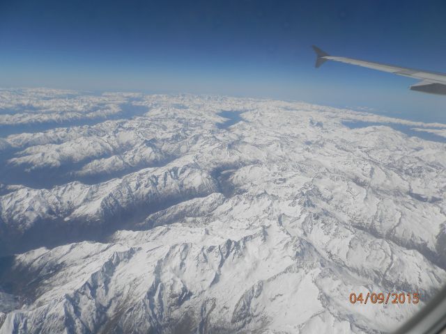 Airbus A321 — - Flying over the French alps. Taken for seat 35A. 4-9-2015