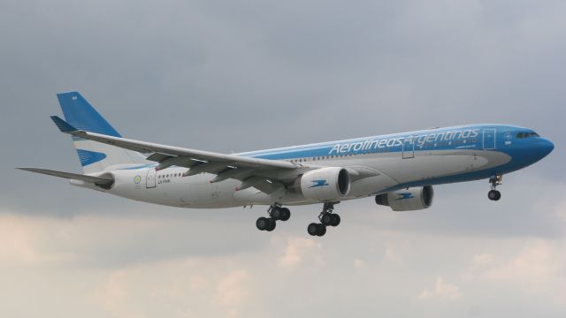 Airbus A330-300 (LV-FNK) - Taken at the El Dorado Spotting Location.