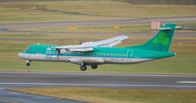 ATR ATR-72 (EI-FCZ) - Taken from Freeport Carpark