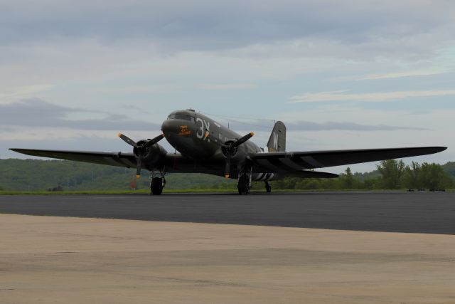 Douglas DC-3 (N47TB) - 'Douglas 47 Tango Bravo', 'That's All, Brother', parked on the ramp at Oxford. From the Commemorative Air Force Central Texas Wing in San Marcos, TX.