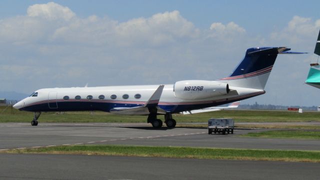 Gulfstream Aerospace Gulfstream V (N812RB) - Business Jet Ltd.'s very American themed 812RB.
