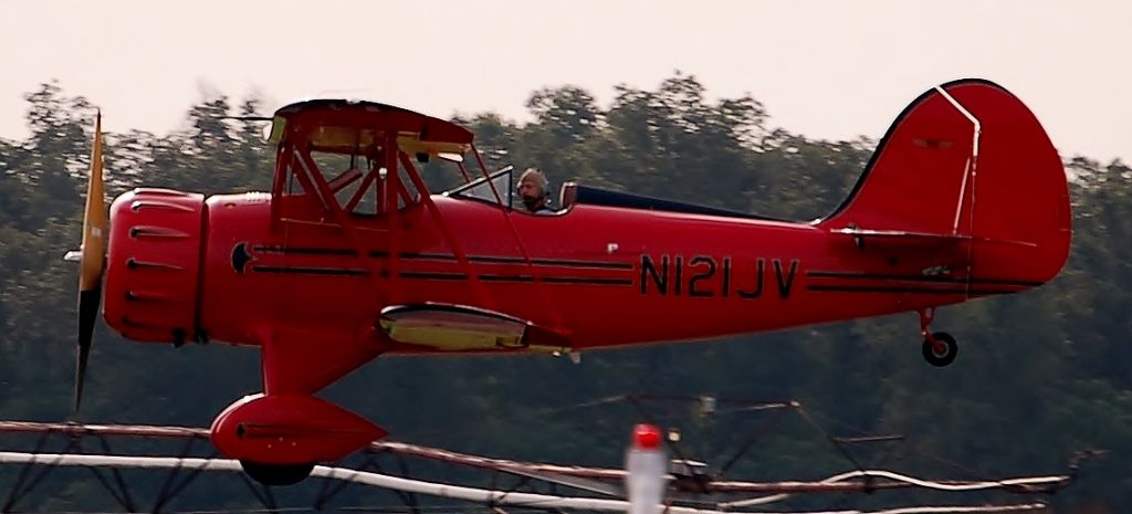 WACO O (N121JV) - LOW PASS AT KPXE PERRY GEORGIA